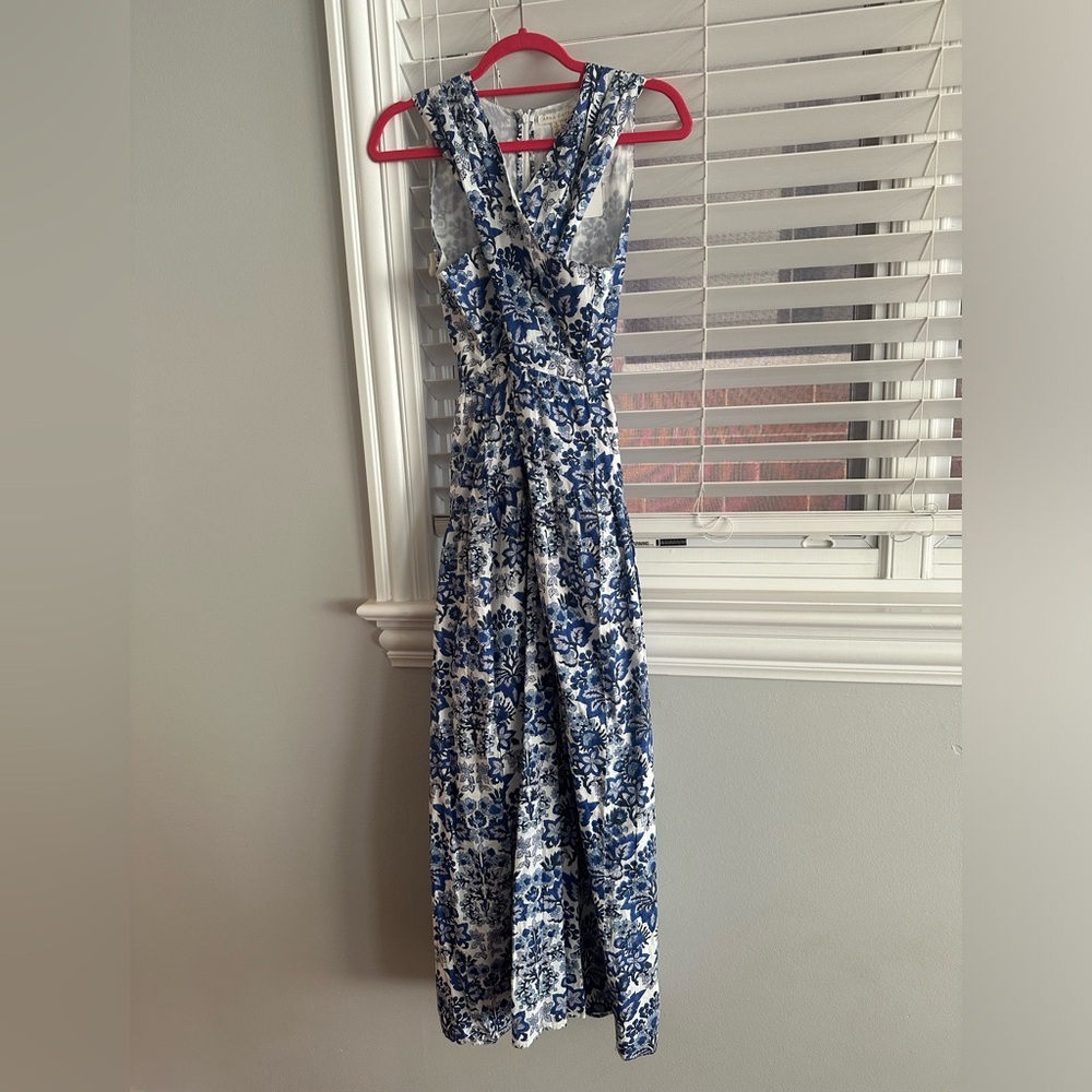 NWT Anna Cate Blue & White Maxi